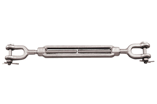 Forged Jaw and Jaw Turnbuckle - 316-NM Stainless Steel - Pick Your Size