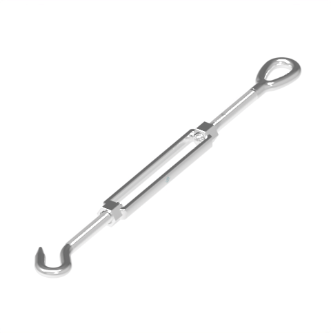 Forged Hook and Eye Turnbuckle - 316-NM Stainless Steel - Pick Your Size