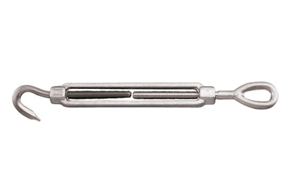 Forged Hook and Eye Turnbuckle - 316-NM Stainless Steel - Pick Your Size