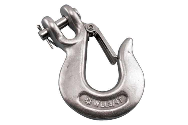 S0452- Stainless Clevis Slip Hook - 316 Stainless Steel - Marine and Industrial Applications - Pick Your Size