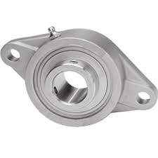 SUCSFL-201-08 Stainless Steel Two Bolt Flange - Stainless Steel Insert 1/2"