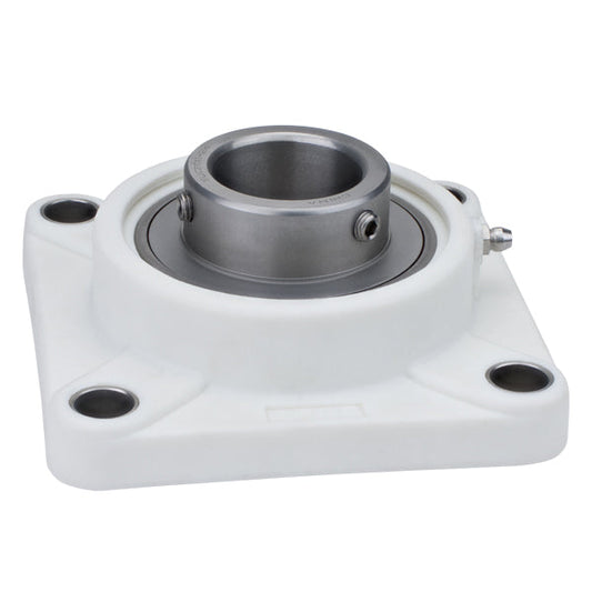 SUCTF-204-12 Thermoplastic Four Bolt Flange Bearing - Stainless Steel Insert 3/4"