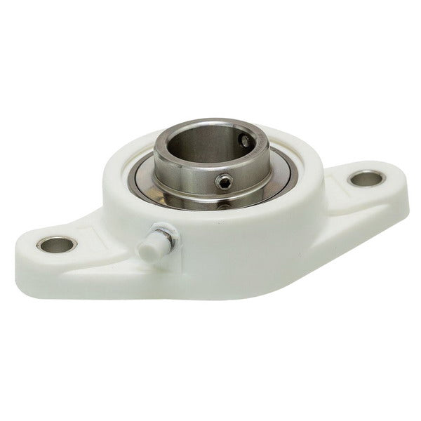 SUCTFL-208-24 Thermoplastic Two Bolt Flange Bearing - Stainless Steel Insert 1-1/2"